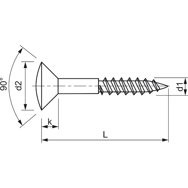 Din X Pozidriv Messing Verchromt Holzschraube Linsensenkkopf