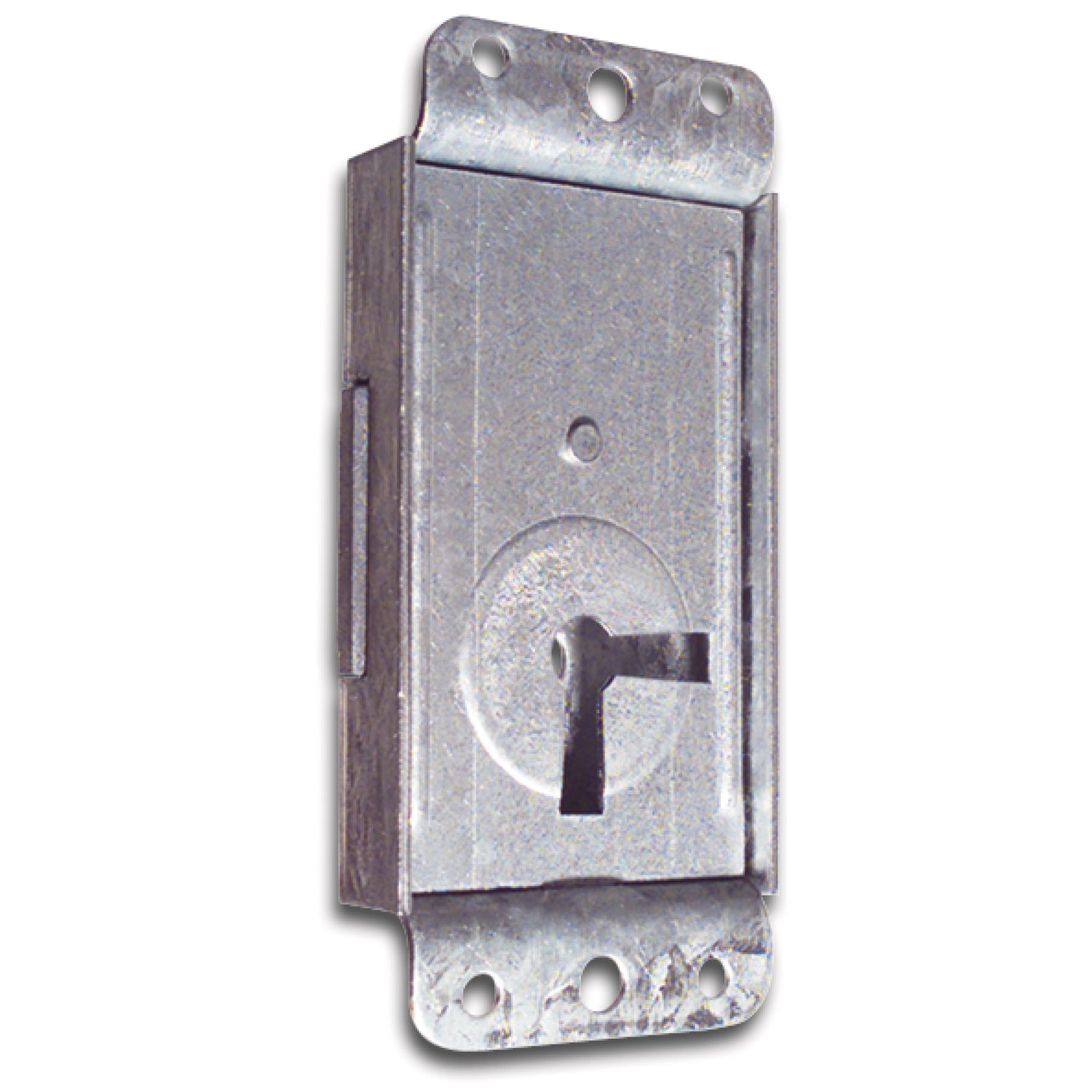 Riegelschloss Einheitssperre 61005 ohne Schlüssel, rechts, DM 20, Stahl  verzinkt