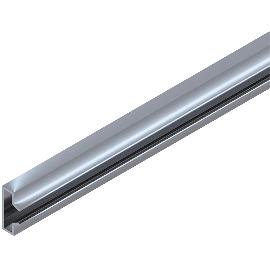 Termékkép Aluprofil Arkwall, fa panelhez, méretre vágva, hossz 6050 mm