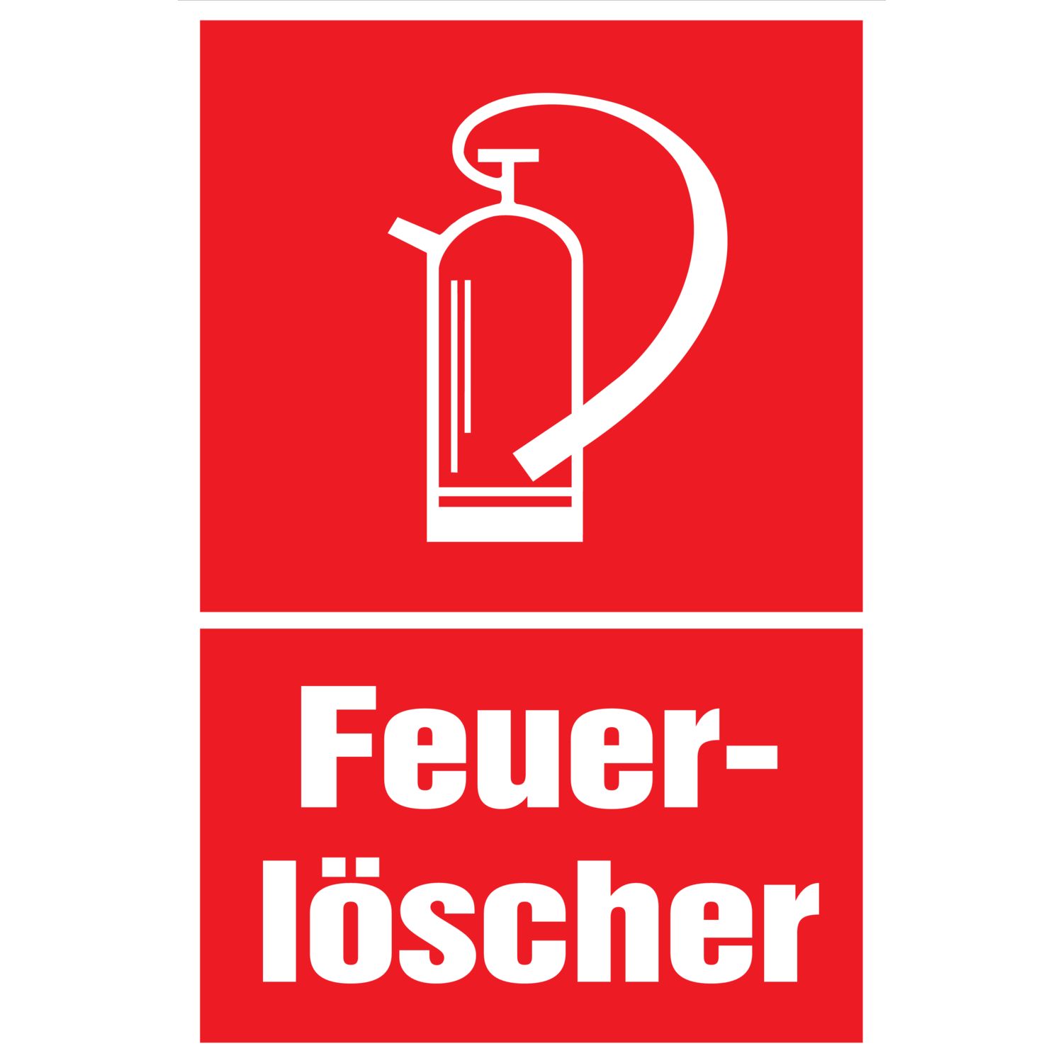 Brandschutzschild 0 X 300 Mm Symbol Feuerloscher