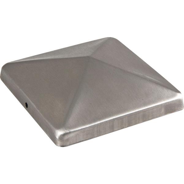 Kappe für Holzpfosten 120x120 mm Edelstahl
