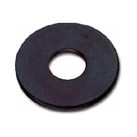 Artikelbild für DIN9021 M 6 verzinkt schwarz Scheibe mit vergrösserter Auflagefläche