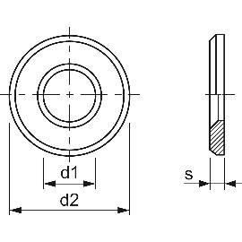 TOOLCRAFT 146642 Viti Esagonali HV M24 165 Mm Esagonale DIN 14399 Acciaio 1 Pz 146642