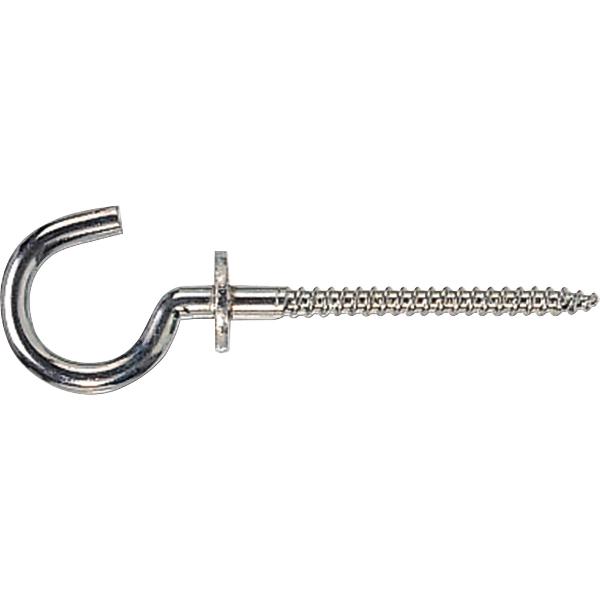 210 Stück L-Haken Set Mit Dübeln - 4 Größen Verzinkte Schraubhaken