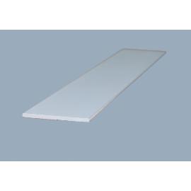 Profilo angolare 50x30x2,5 PVC bianco per fughe e giunti angolari