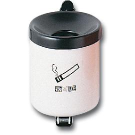 Danieli - Posacenere Da Muro Silver 3L Con Chiave Di Sicurezza Da Appendere Alla Parete Centimetri 88697911