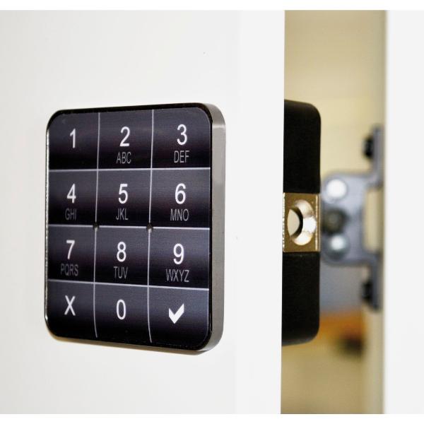 SOLO elektr. Möbelschloss Set mit Tastatur für Privathaushalt