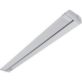 Lampada sottopensile Erla T5, L 912mm, bianco freddo, alluminio