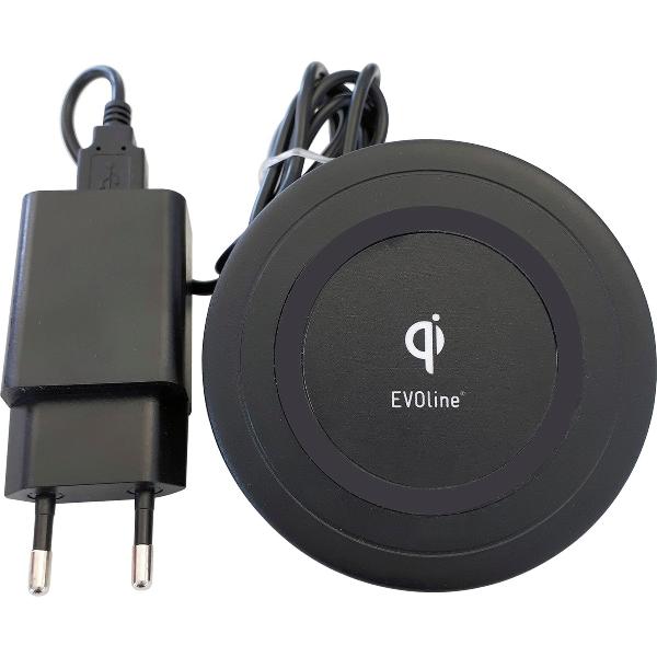 EVOline Wireless Charger (QI Ladefunktion), kabelloses Laden für Handys