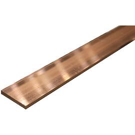 Kupfer Flachstange Flachmaterial Flach Cu-ETP 20 x 15 mm *Länge bitte auswählen* 