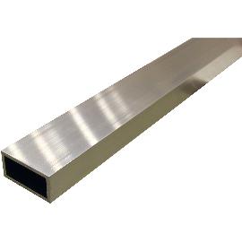 Aluminium Formrohr   80 x 40 x 4,0 mm je 100 mm Alu Rohr rechteckig Rechteckrohr 