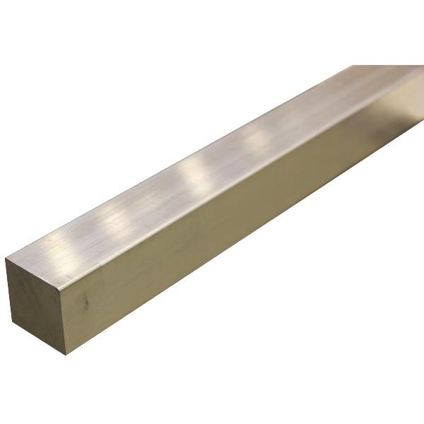 Aluminium Vierkantstange AlMgSi0,5 - 15x15mm 200mm Länge
