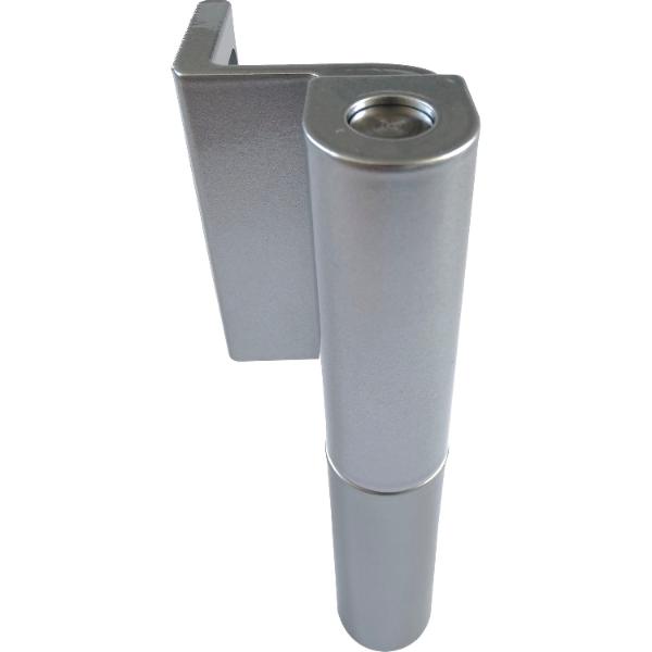 Balama usa PVC DR HAHN KTR16/3 canelura feronerie, aluminiu alb RAL 9016