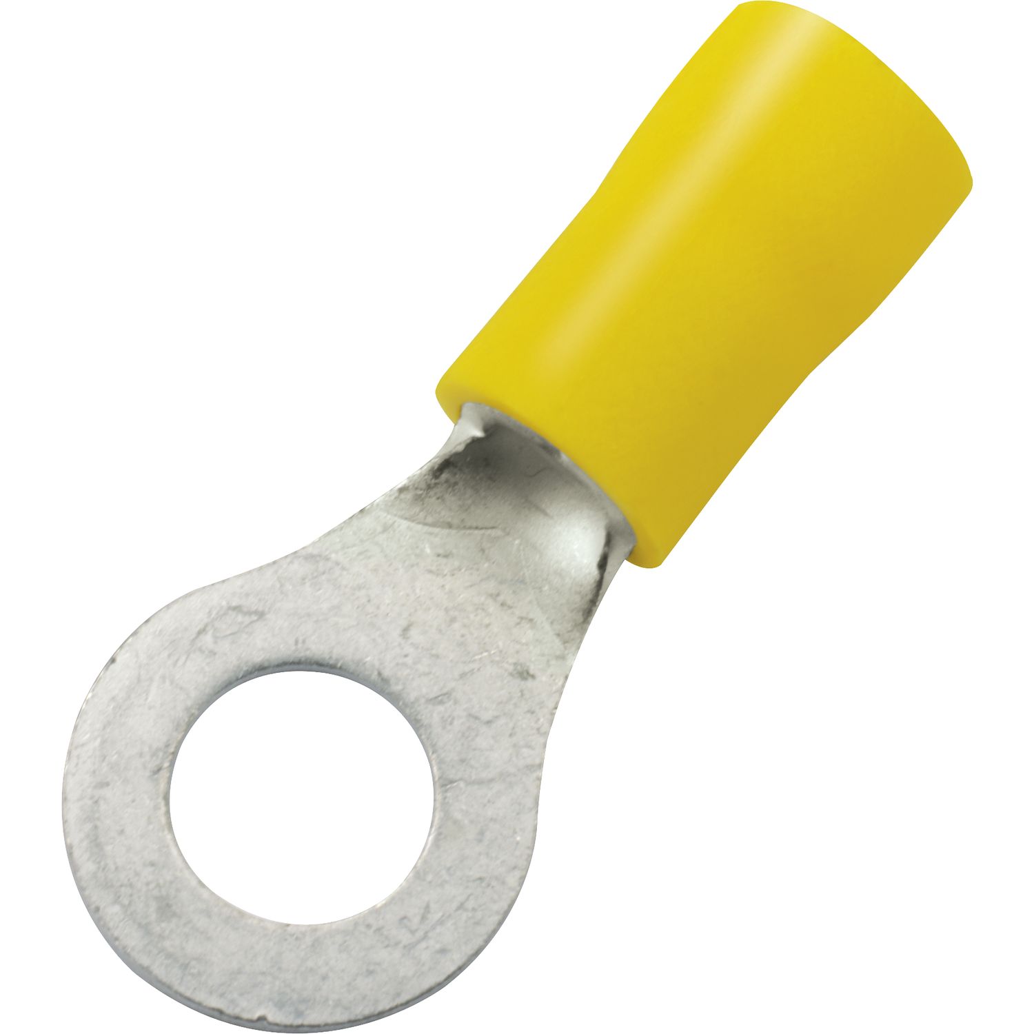 Capicorda ad occhiello M10 sezione 2,5 - 6 mm² isolato giallo