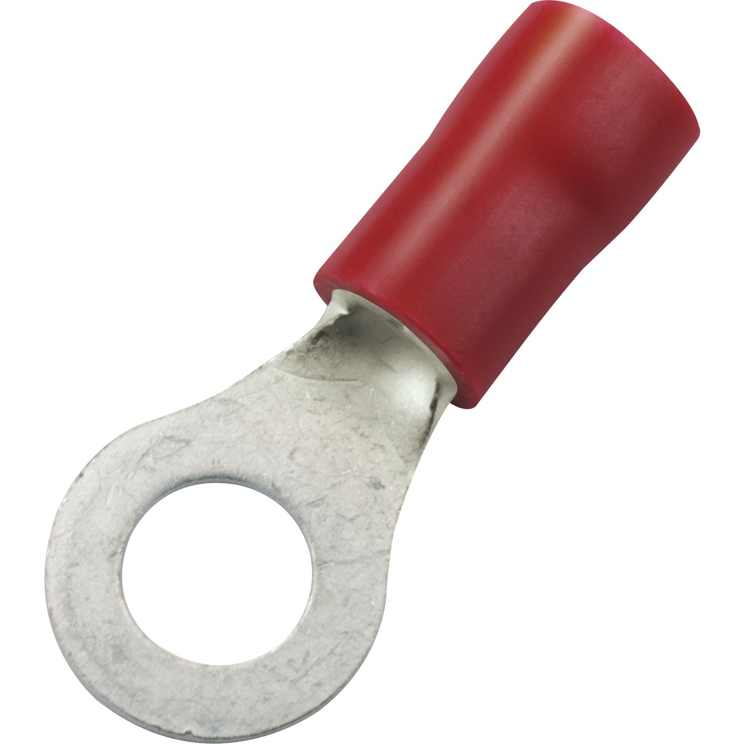 Monopoel GmbH - Kabelschuh, Ringform, isoliert, M3, rot