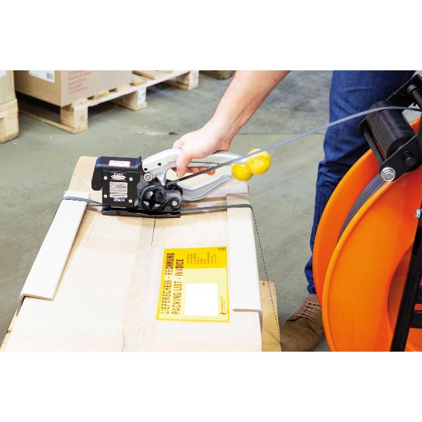 AKKU UMREIFUNGSGERÄT ELEKTRISCH Umreifungsmaschine für PP PET Band 13-16mm EUR 268,99 - DE