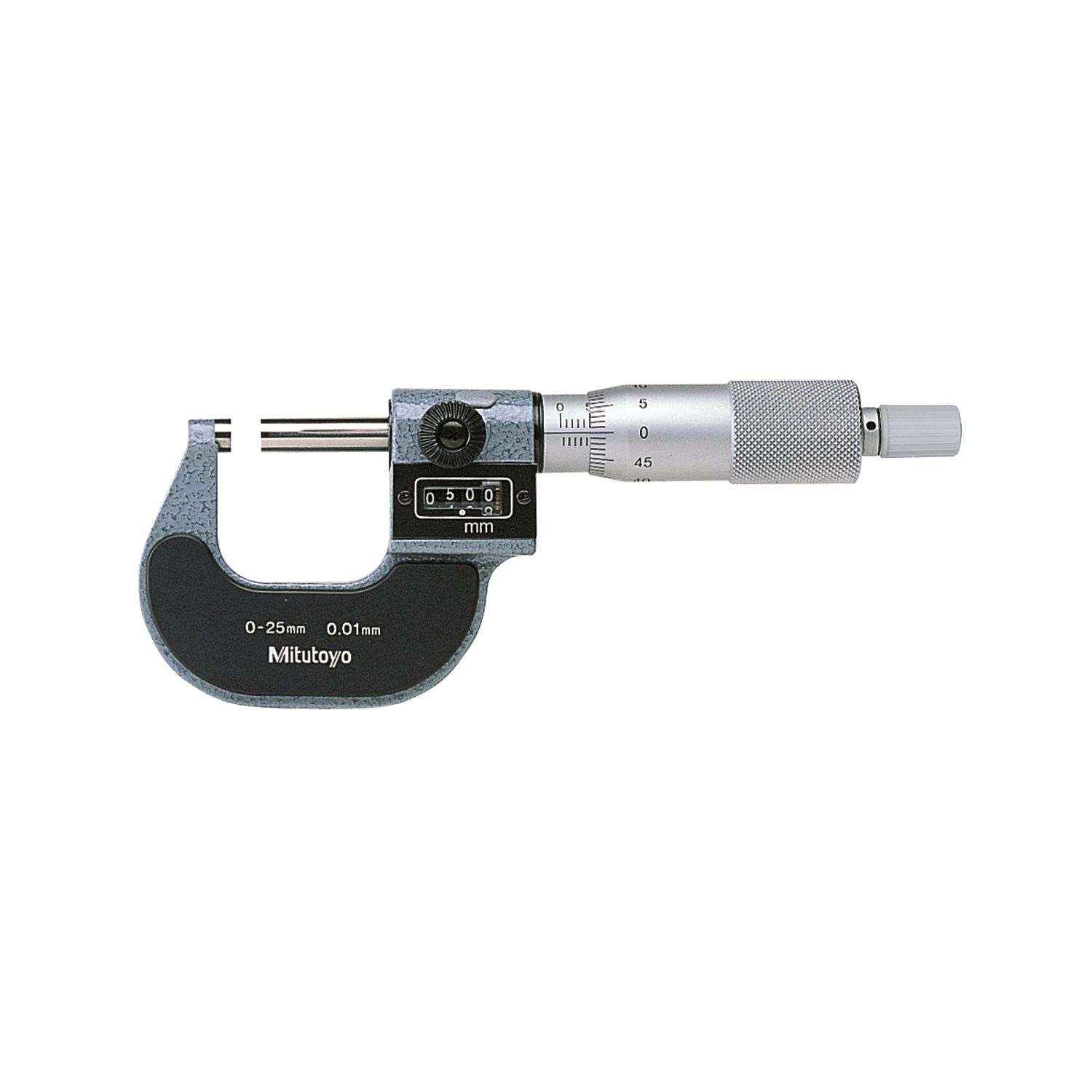 Mitutoyo Außenmikrometer 0-25 mm Bügelmessschraube Micrometer Kohlenstoffstahl 