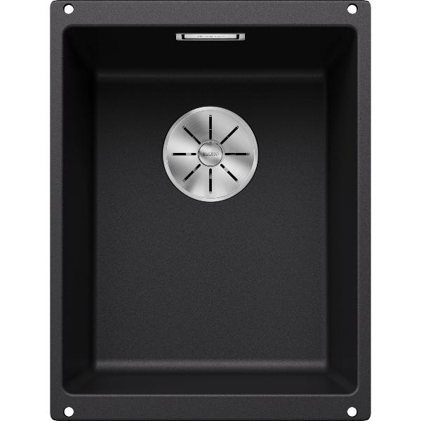 BLANCO Unterbau-Spüle Subline 320-U, schwarz