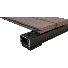 K&R Terraflex Pro N9 Terrassen Abstandhalter - Unsichtbare Dielenbefestigung Für Alu-Unterkonstruktion