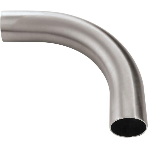 Globe-Warehouse - Tubo in ottone satinato, acciaio INOX e nichel, 10-100 cm, 2x M10x1, colore: Argento
