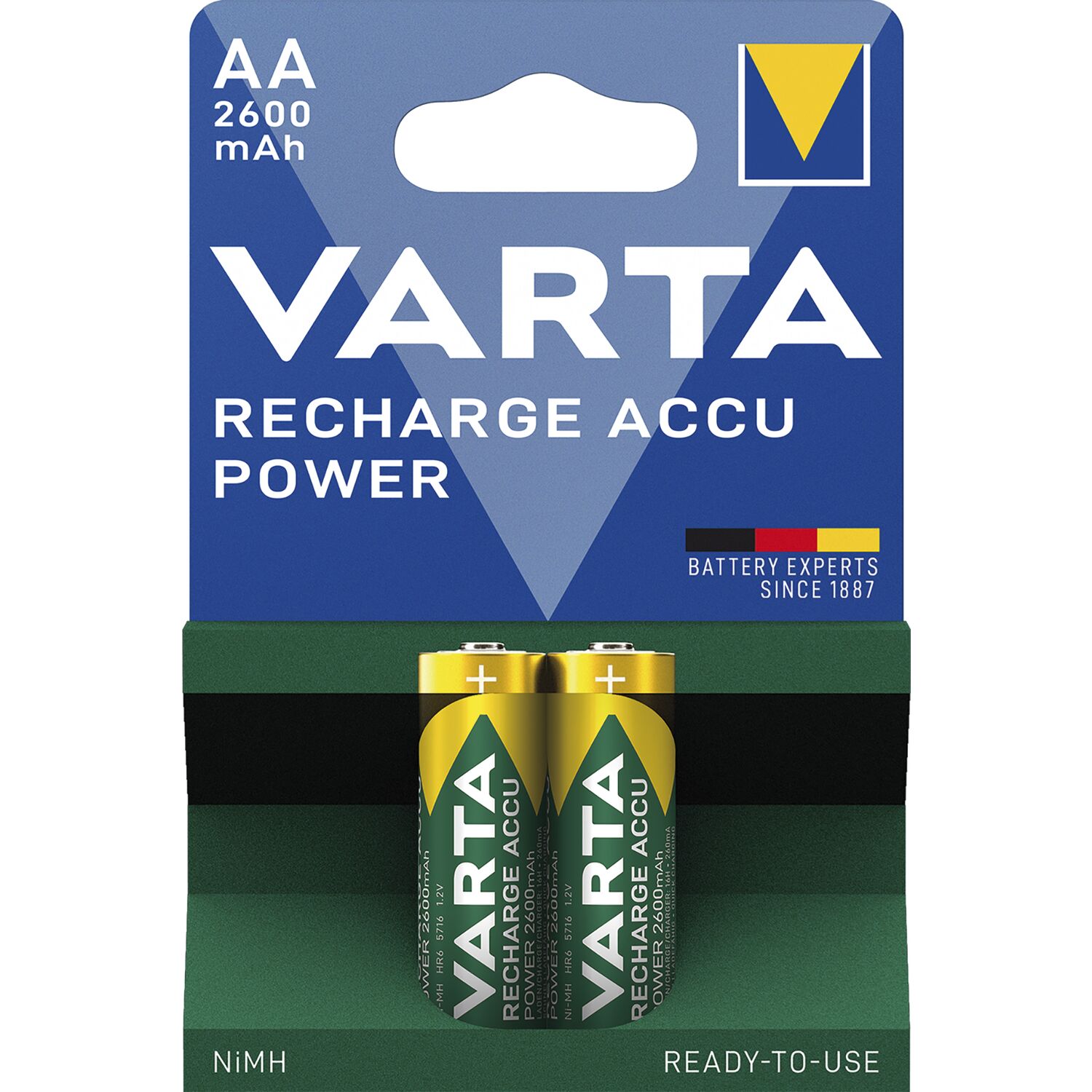 VARTA Batteria Professional Ricaricabile HR6/AA 1.2 V (2pz)