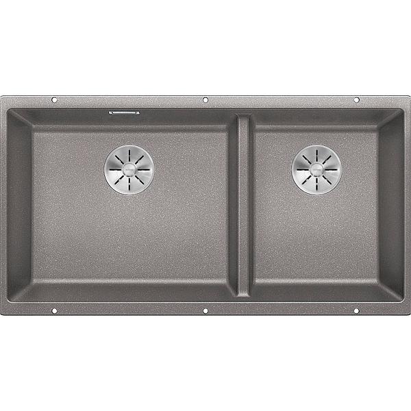 BLANCO Unterbau-Spüle Subline 480/320-U, alumetallic