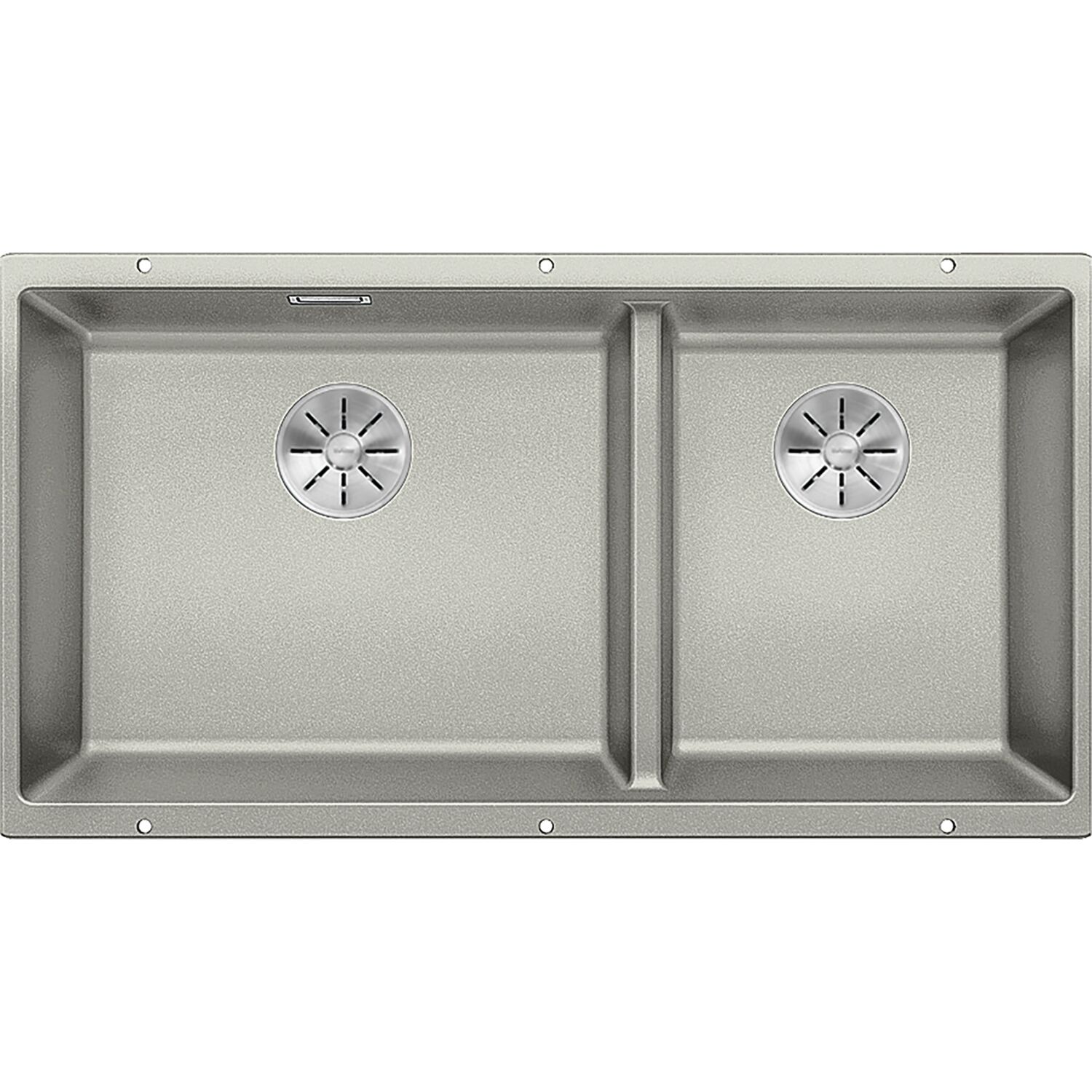 BLANCO Unterbau-Spüle Subline 480/320-U, perlgrau