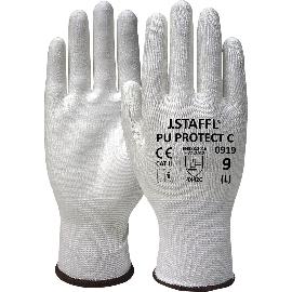 Slika artikla za STAFFL zaštitne rukavice za sečenje PU Protect C, bele, veličina 8