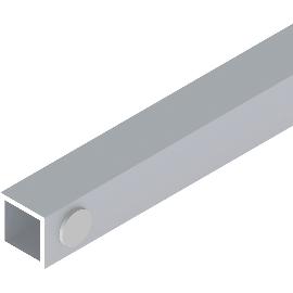 Artikelbild für HELM GT Abstandsprofil 15 mm auf Maß silber eloxiert