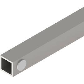 Artikelbild für HELM GT Abstandsprofil 15 mm auf Maß Edelstahl-Effekt