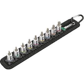 Artikelbild für WERA Bitnuss-Satz Zyklop 1/4" 8767 Belt A3 Torx® HF 9-teilig