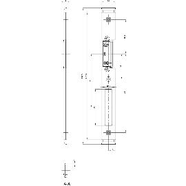 Obrázok pre Protiplech GU Secury, nastaviteľný, ľavý, falc 12/24 mm, pozink.