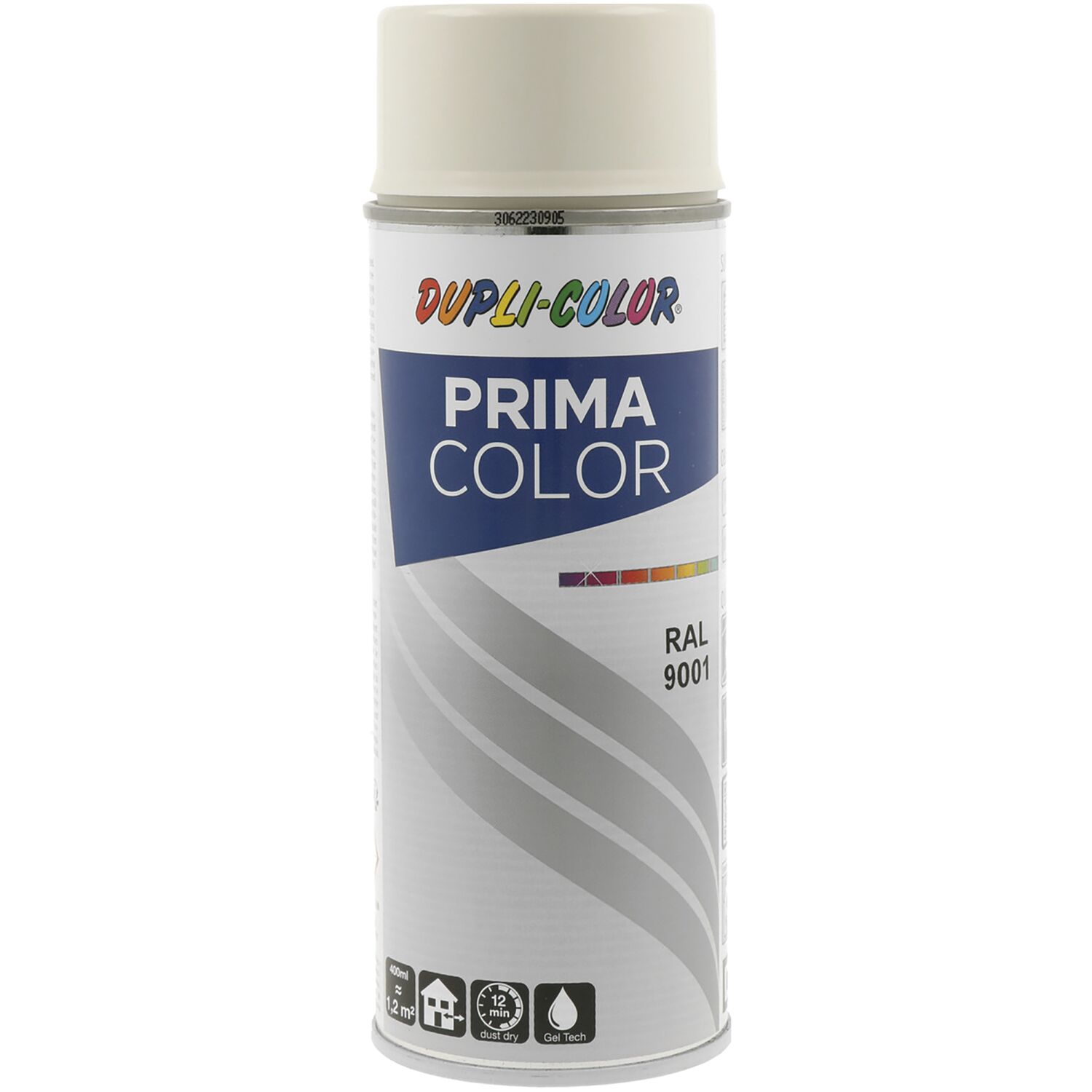 Dupli-Color Vernice spray Prima 400ml, bianco crema lucido / RAL 9001
