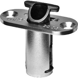 Artikelbild für BMH Schaltschloss 1141, Stulp 54 x 20 mm rund, f. DM 65, 80,100mm,Stahl verzinkt