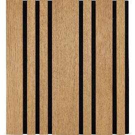 Artikelbild für Akustikpaneel Plus Eiche Natur roh / schwarz