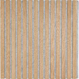 Artikelbild für Akustikpaneel mit Softkante Eiche Natur roh / grau