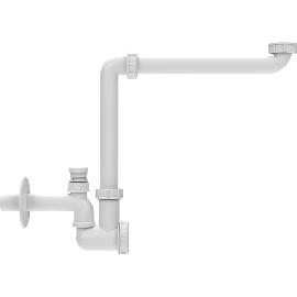 Artikelbild für SOLIDO 5/4" x 32 mm Raumspar-Möbelsiphon HL137N-BV mit Belüftungsventil