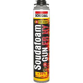 Termékkép SOUDAL tűzvédelmi pisztolyhab Soudafoam FR tűzgátló 750ml