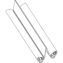 Obrázek produktu pro MACO HS trubičkové těsnění pro těsnicí lišty PVC, 50 m, černá (467023)