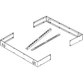 Artikelbild für HARVIA Halterungsset für Holzreling zu Concept R