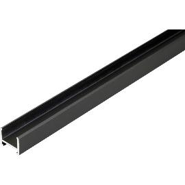 Artikelbild für Aluminium Aufbauprofil Nexus auf Maß schwarz eloxiert