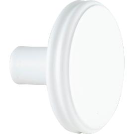 Imagine produs pentru Buton Isis D=35 mm, A=24 mm, Zinkdruckguss, alb matt