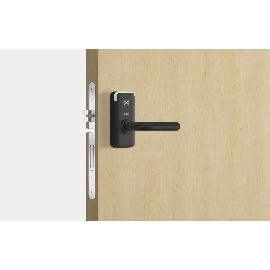 Artikelbild für SALTO Rosettenbeschlag XS4 Mini EM150U VK 8 mm TS 35-50 mm U-Drücker schwarz