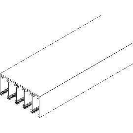 Imagine produs pentru Sina tavan joasa VITRIS Atrivant 80, 5 benzi argintiu L=6000 mm