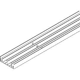 Imagine produs pentru Sina podea VITRIS Atrivant 80,3 benzi, L=6000 mm, aluminiu argintiu