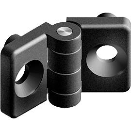 Artikelbild für FATH Scharnier Kunststoff 20 Mini, schwarz