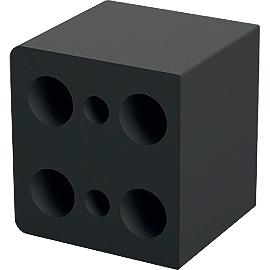 Artikelbild für Distanzklotz DistaCube® 30 mm, Aluminium Oriongrau-matt