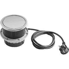 ION INDUSTRIES | WANDCONTACTDOOS | RA | USB A USB C | MET AANRAAKBEVESTIGING | E1 | ALPIN WIT - Led Verlichting Eindhoven