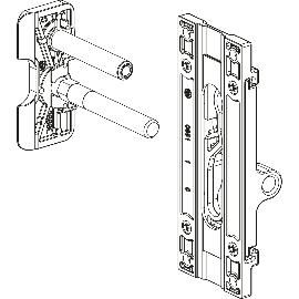 Slika artikla za MACO/HAUTAU Move srednje zaključavanje lijevo srebrno