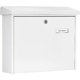 Artikelbild für BURG Aufhängebriefkasten JOURNAL - Stahlblech verzinkt weiß